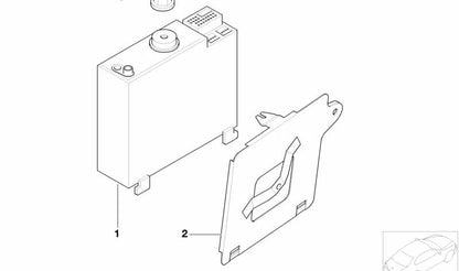 Radio BMW Business CD OEM 65126988275 para BMW E46, E39, E53. Original BMW.