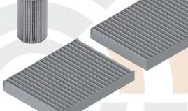 Maintenance kit (oil and air filter) OEM 88002334981 for BMW E60, E61. Original BMW.