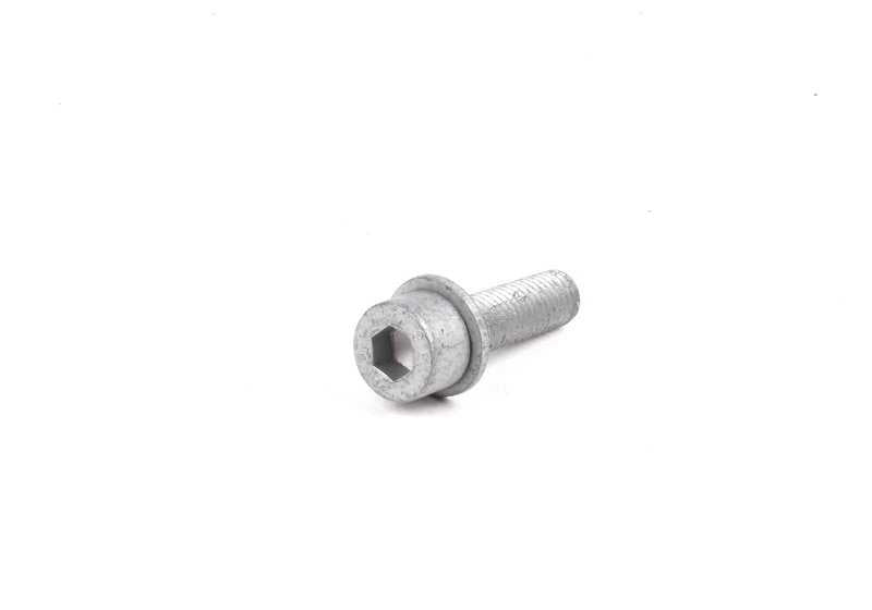 Cylindrical screw with washer for BMW series 1 E81, E82, E87, E88, series 3 E36, E46, E90, E91, E92, E93, Series 5 E34, E39, E60, E61, Series 6 E63, E64, Series 7 E32, E38, E65, Series 8 E31, X1 E84. E83, F25, X4 F26, X5 E53, E70, F15, X6 E71, F16, Z4 E8