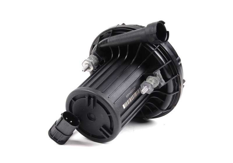 Bomba de aire secundaria OEM 11727571589 para BMW E46, E90, E60, E61, E63, E64, E84, E83, E53. Pieza del sistema de reducción de emisiones. Original BMW.