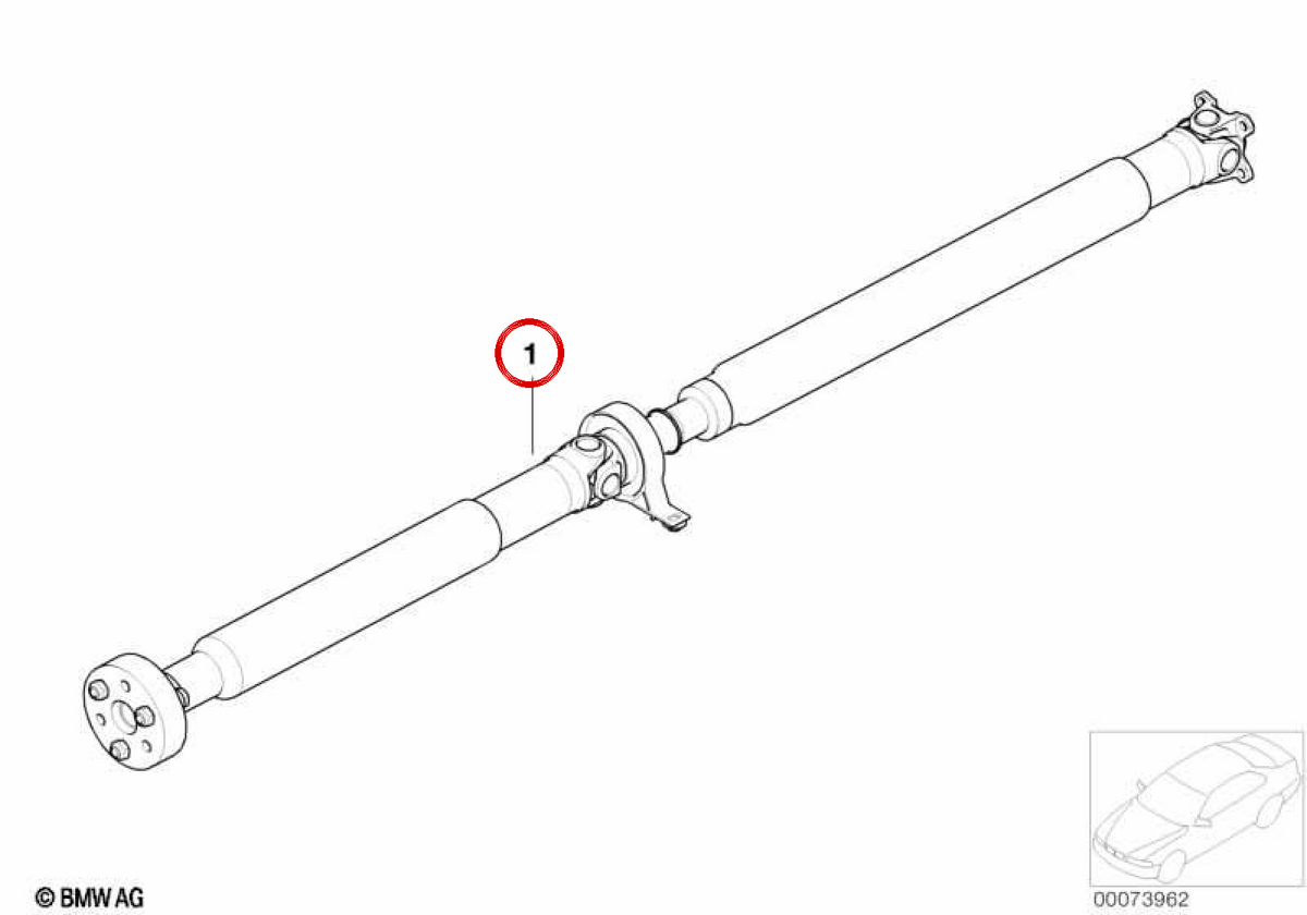 BMW E46 TRANSMISSION TREE OEM 26111229565. ORIGINAL BMW.