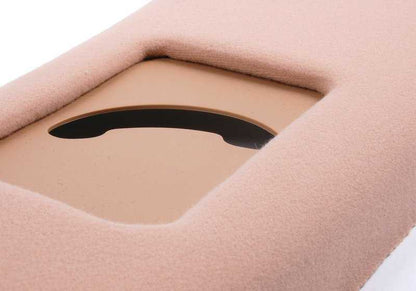 Embellient Pilar Central Izquierdo Beige OEM 51438174465 pour la série BMW 7 E38. Pièce intérieure originale BMW.
