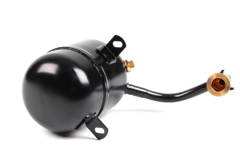 Air tank with left duct OEM 37126755021 for BMW X5 E53. Original BMW.