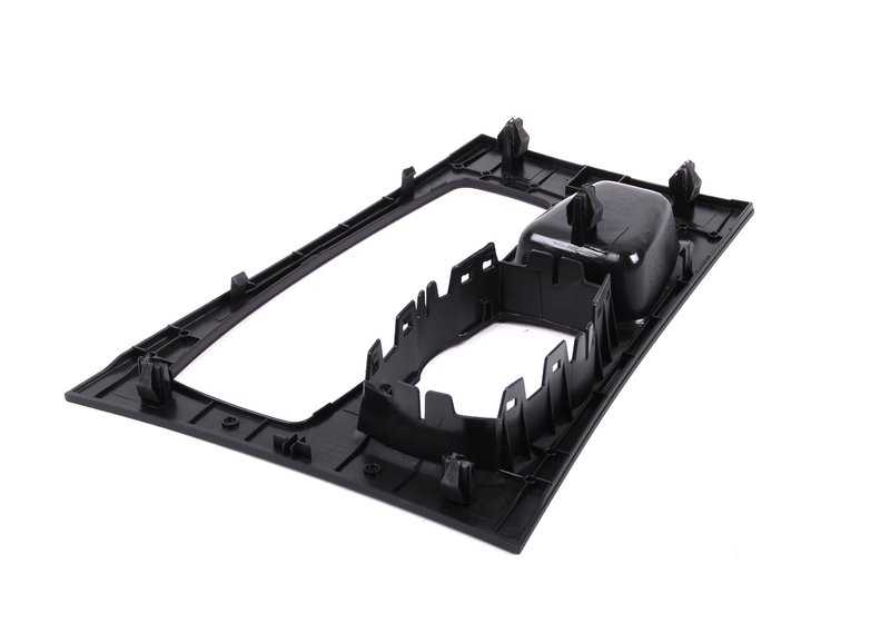 Embellecedor consola central OEM 51169164485 para BMW E70, E71, E72. Original BMW.