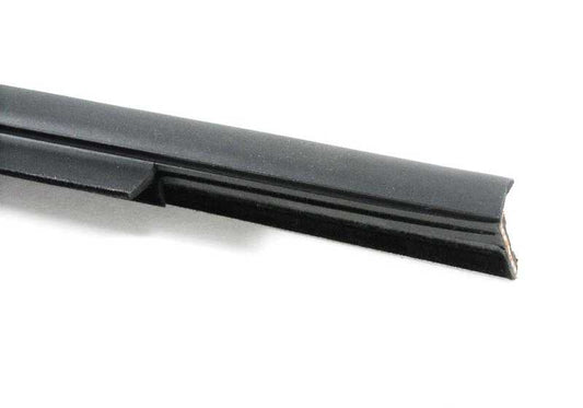 Burlete interior ventanilla izquierda OEM 51361942823 para BMW E30 (todas las versiones: 318i, 320i con cambio manual y automático). Pieza trasera original BMW.