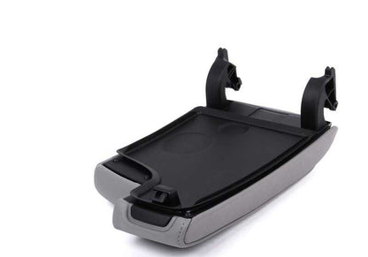 Reposabrazos central delantero gris OEM 51169133813 para BMW E90, E91, E92, E93. Compatible con modelos 316d, 316i. Original BMW.