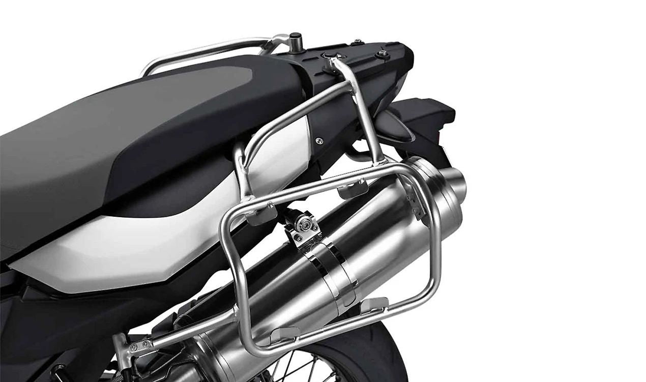 Valigie posteriori destro OEM 46548543922 per la BMW F 800 GS motocicli, f 800 gs avventura. BMW MOTORAD originale.