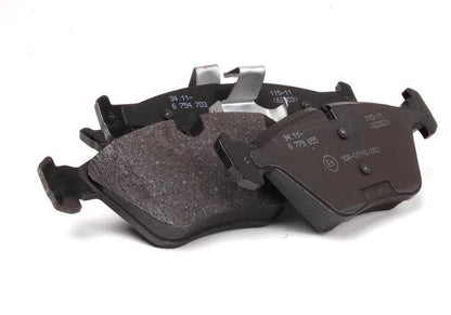 Juego de pastillas de freno sin asbesto OEM 34116779652 para BMW E46, E85, E86. Original BMW.