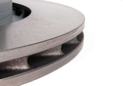 Disco de freno trasero ventilado derecho OEM 34212227178 para BMW E36. Original BMW.