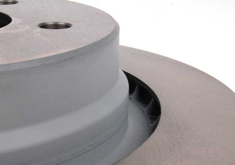 Disco de freno trasero ventilado derecho OEM 34212227178 para BMW E36. Original BMW.