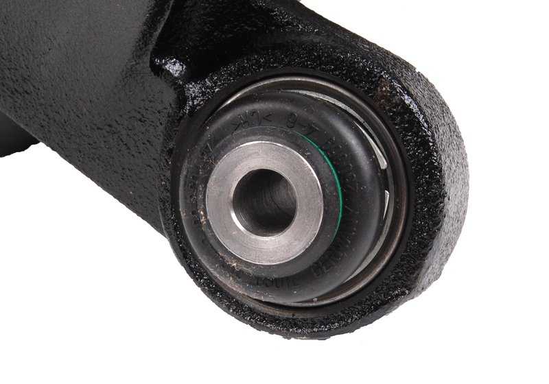 Brazo de suspensión trasero izquierdo OEM 33322229685 para BMW E46. Pieza original BMW.