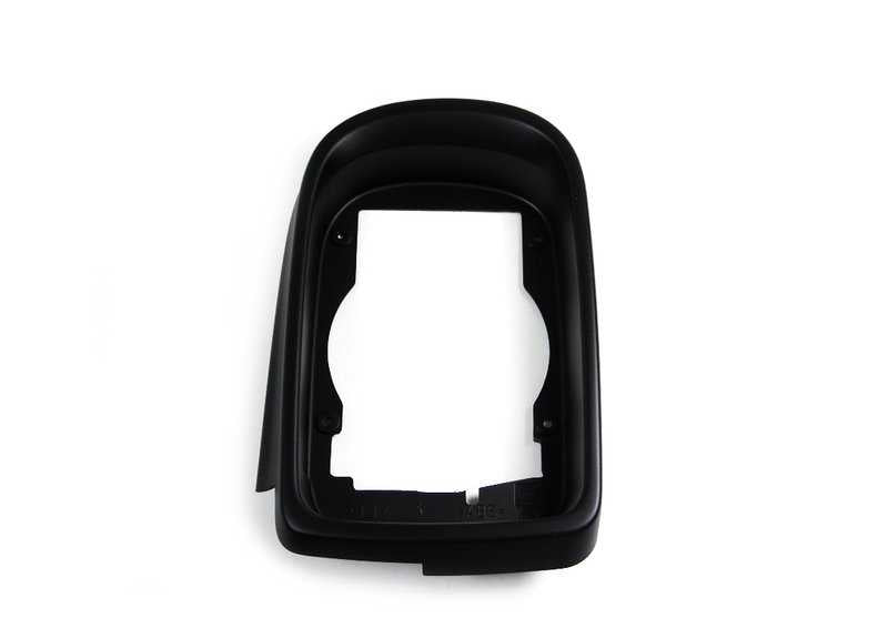 Marco izquierdo para retrovisor exterior OEM 51168213225 para BMW Serie 5 E39 y Serie 7 E38. Original BMW.