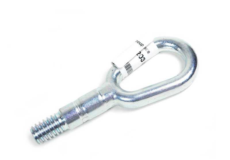 Gancho de remolque OEM 72157203519 para BMW E36, E46, E39, E38, E31, Z1, Z3, E52 y MINI R50, R52, R53, R55, R55N, R56, R56N, R57, R57N. Original BMW y MINI.