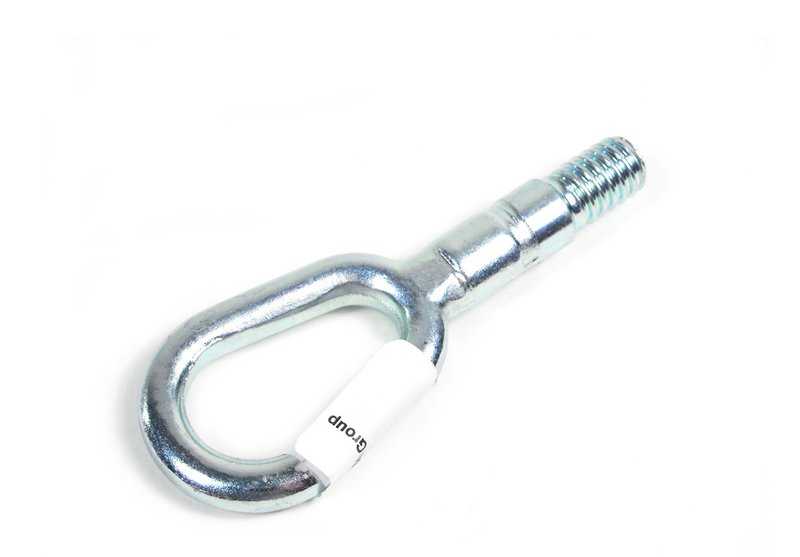 Gancho de remolque OEM 72157203519 para BMW E36, E46, E39, E38, E31, Z1, Z3, E52 y MINI R50, R52, R53, R55, R55N, R56, R56N, R57, R57N. Original BMW y MINI.