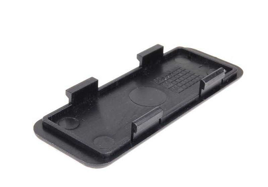 Tapa embellecedora luz suelo OEM 51418261519 para BMW E39 (5er). Compatible con puertas delanteras y traseras. Color negro. Original BMW.