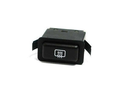 Interruptor luneta térmica trasera OEM 61311380338 para BMW E30 320i y 325i (modelos con cambio automático, 1986-1993). Repuesto original BMW.
