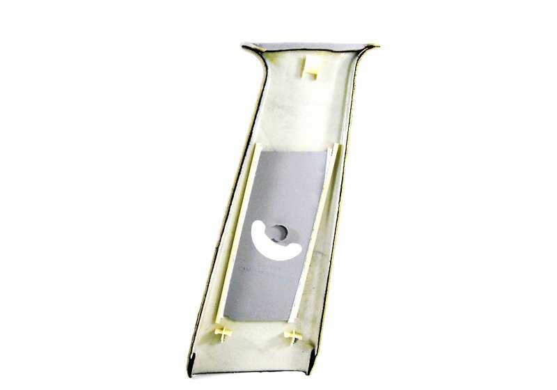Upper left center column trim for BMW 7 Series E38 (OEM 51438174463). Original BMW