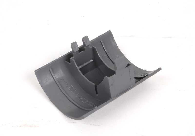 Copertura Rishing centrale OEM 51168248539 per BMW E46 {316i, 316CI} con tutte le sue versioni e motoralizzazioni. Grigio. BMW originale.