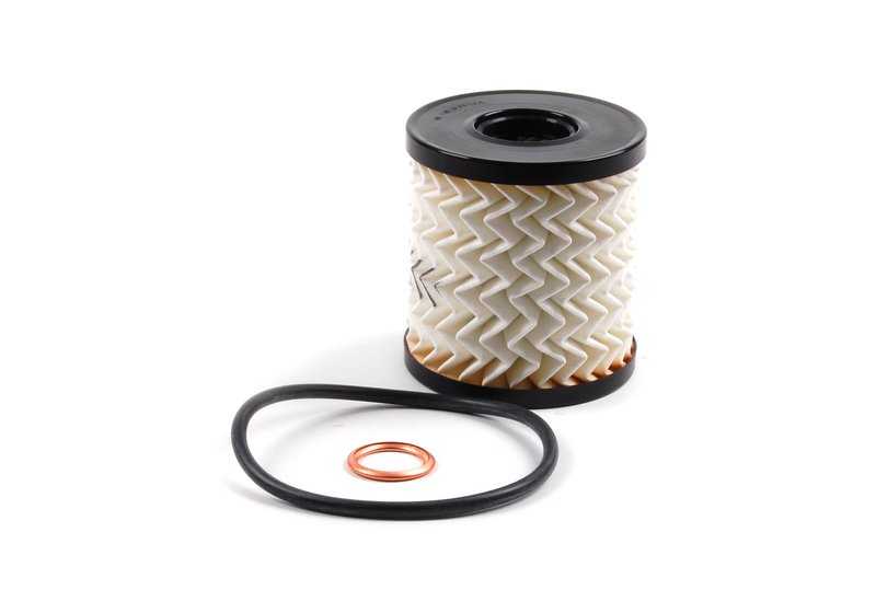 Filtro de aceite OEM 11427622446 para MINI R55, R56, R57, R58, R59, R60, R61. Compatible con versiones Cooper, Cooper S con motores N12, N14 y N16. Original MINI.