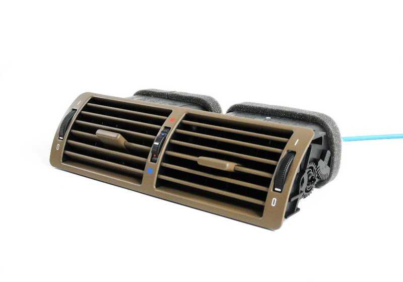 Rejilla de ventilación central OEM 64228364023 para BMW E39. Original BMW.