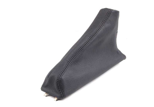 Cubierta de palanca freno mano en piel OEM 34412230012 para BMW E30. Original BMW.