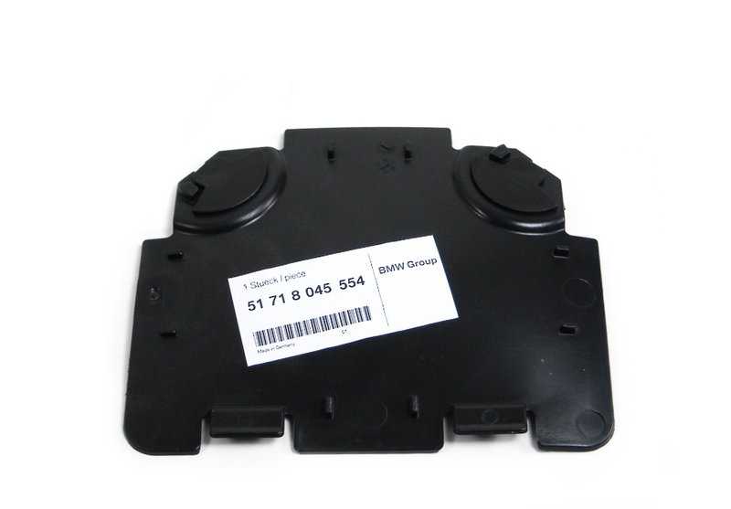 Tapa derecha OEM 51718045554 para BMW E82, E88, E90, E92, E93. Original BMW.