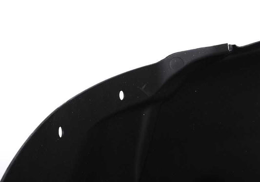 Cubierta paso de rueda trasera derecha OEM 51718044646 para BMW E90, E91. Original BMW.