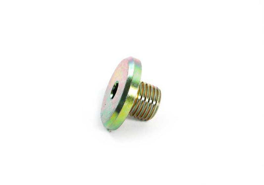 Tornillo de cierre OEM 24117507555 para BMW E46, E39, E38, E85. Compatible con cajas de cambio automáticas y componentes de transmisión. Original BMW.