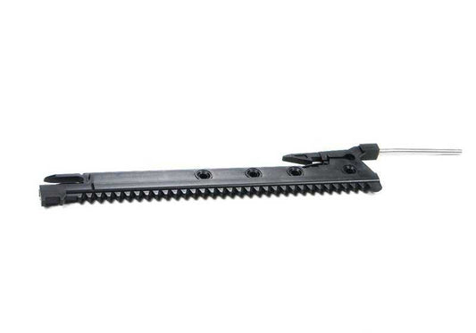 Barra dentada derecha OEM 54138108870 para BMW E31 {840Ci, 840i, 850CSi}. Original BMW.