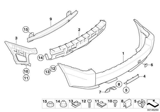 Tapita Tapa Embellecedor De Argolla Remolque Original Bmw Para E83. Original Recambios