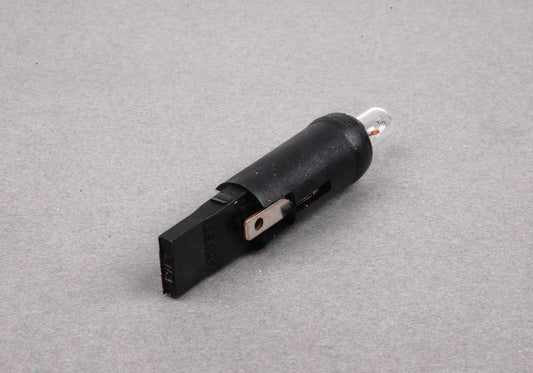 Porta lámparas con bombilla OEM 63311382547 para BMW E36, E34, E32. Repuesto original BMW. Ideal para sustituir lámparas de salpicadero, interruptores, encendedor y luces interiores.