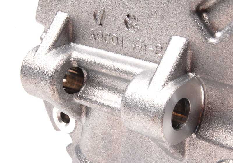 Air conditioning compressor without magnetic clutch for BMW E70 (OEM 64529185144). Original BMW