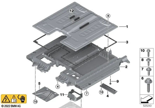 Auffahrschutz for BMW Series 2 U06, X1 U11 (OEM 61259797867). Genuine BMW.