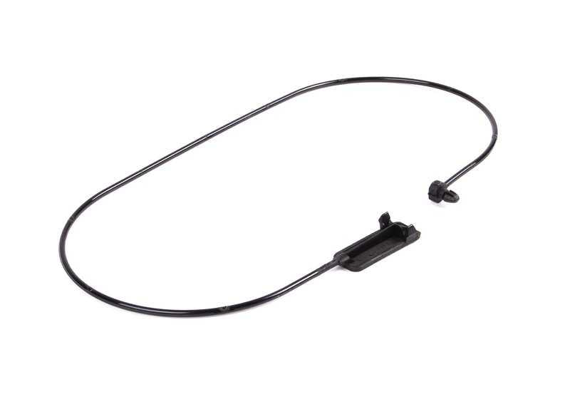 Accionamiento de emergencia del portón trasero superior para BMW Serie 1 E81, E87, E87N X5 E53 (OEM 51248408984). Original BMW