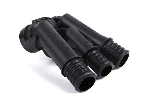 Connection flange OEM heating 64118390697 for BMW E36. Original BMW.