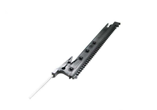 Cremallera izquierda techo solar OEM 54138108869 para BMW E31 840Ci, 840i y 850CSi. Original BMW.
