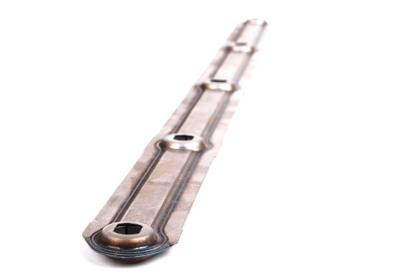 Tubería de aceite OEM 11421725408 para BMW E34, E39, E32, E38, E31, E53, E52. Original BMW.