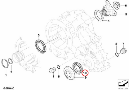 OEM 27147531520 Asse per BMW E46, E53. BMW originale.