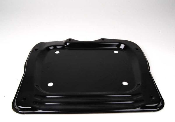 Placa de refuerzo chasis delantera OEM 31116795159 para BMW E90, E91, E92, E84. Refuerzo original BMW.