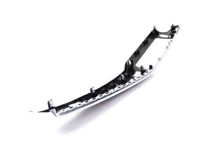 Moldura salpicadero aluminio Hexagon pasajero OEM 51458050171 para BMW 5 Series F10, F10N, F11, F11N, F18. Original BMW.