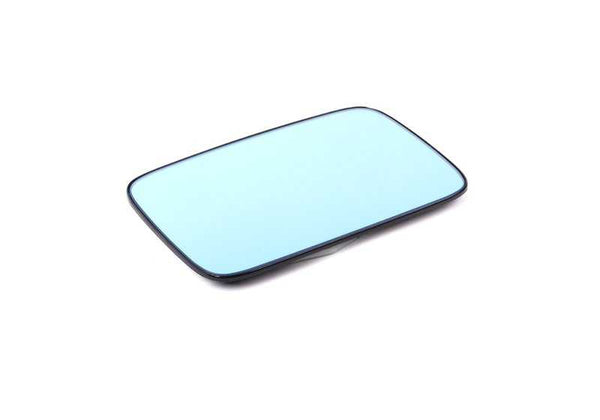 Cristal de espejo retrovisor OEM 51161938038 para BMW E32, E34. Original BMW.