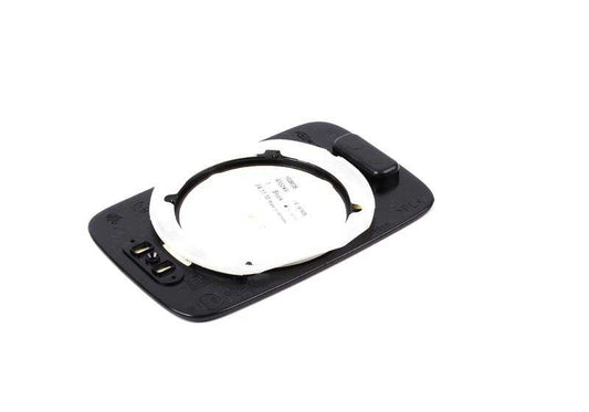 Cristal de espejo retrovisor OEM 51161938038 para BMW E32, E34. Original BMW.