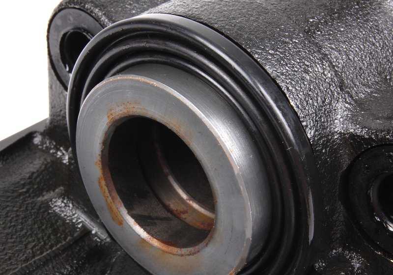 Pinza de freno trasera izquierda OEM 34212282195 para BMW E46. Original BMW.