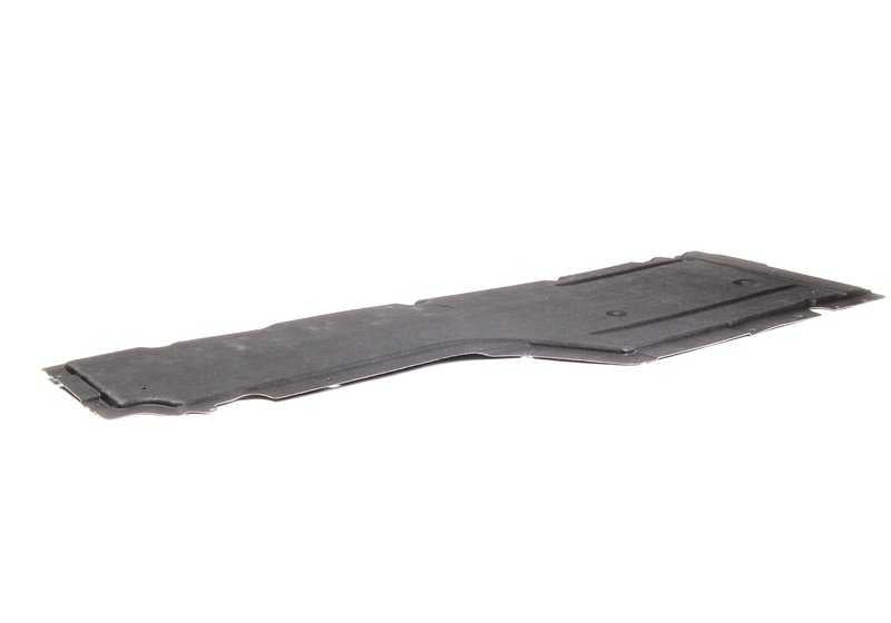 Cubierta inferior izquierda (bajo motor) OEM 51717033757 para BMW Serie 5 {E60, E60N, E61, E61N}. Original BMW.