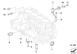 Interruptor de presión de aceite OEM 13627792397 para MINI R50, One D. Original MINI.
