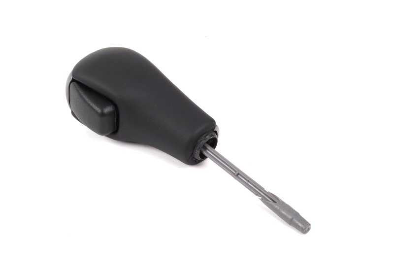 Pomo de cambio en piel OEM 25167522365 para BMW E60, E61, E63, E64. Original BMW.