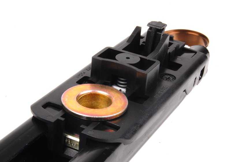 Ajuste da correia de segurança OEM 72118207957 para BMW E46. BMW original sobressalente.