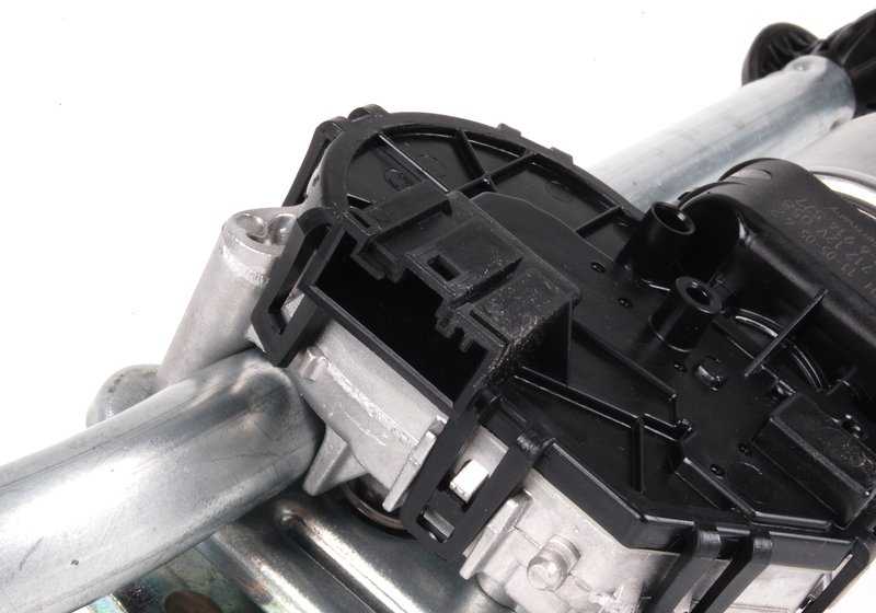Wiper motor and mechanism complete OEM 61617071693 for BMW 3 Series E46 (1998-2005). Original BMW.