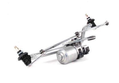 Wiper motor and mechanism complete OEM 61617071693 for BMW 3 Series E46 (1998-2005). Original BMW.