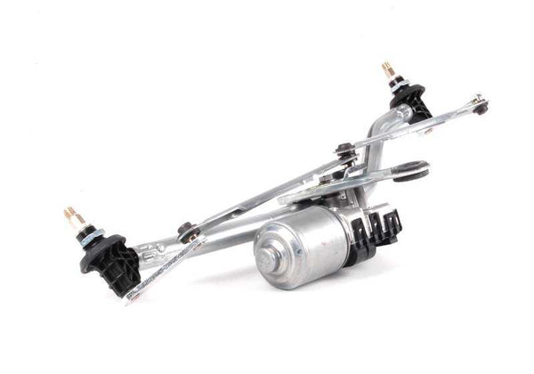 Motor y mecanismo completo del limpiaparabrisas OEM 61617071693 para BMW Serie 3 E46 (1998-2005). Original BMW.